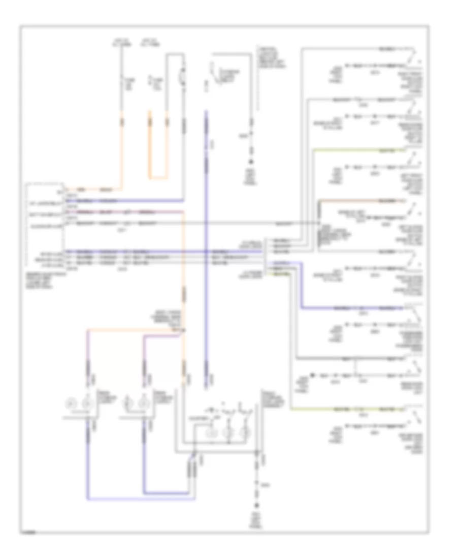Courtesy Lamps Wiring Diagram for Ford Transit Connect 2011