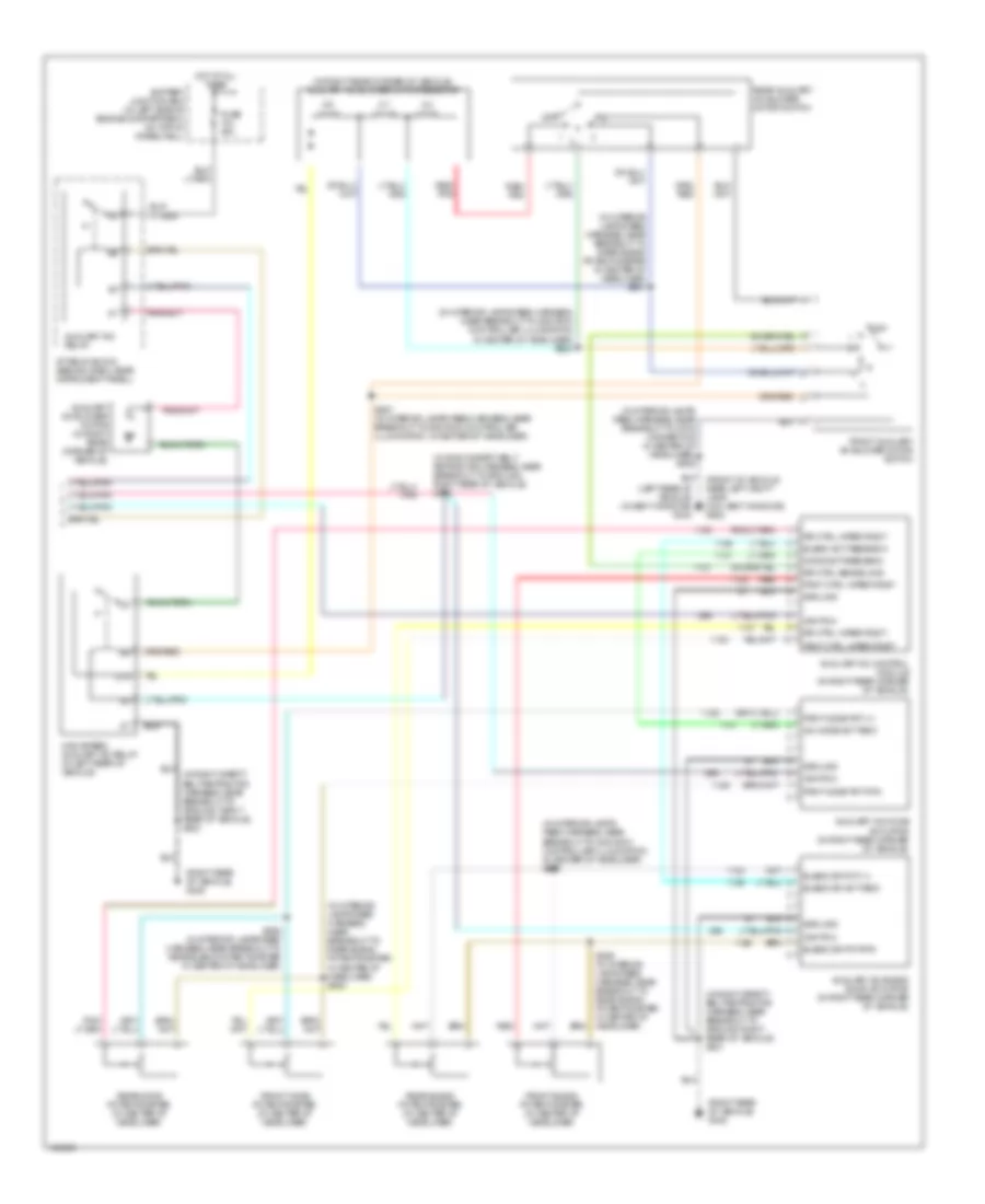 5 4L Manual A C Wiring Diagram 2 of 2 for Ford Excursion 2001