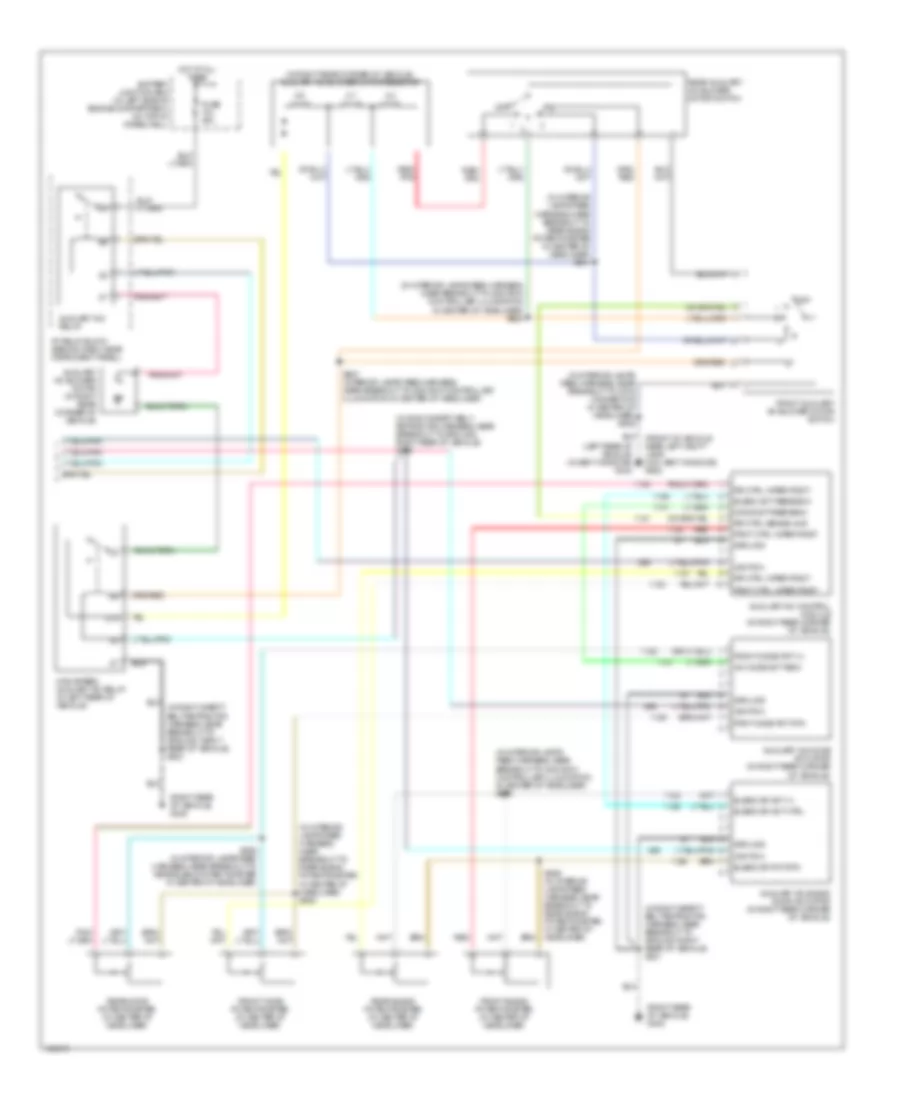 7 3L DI Turbo Diesel Manual A C Wiring Diagram 2 of 2 for Ford Excursion 2001