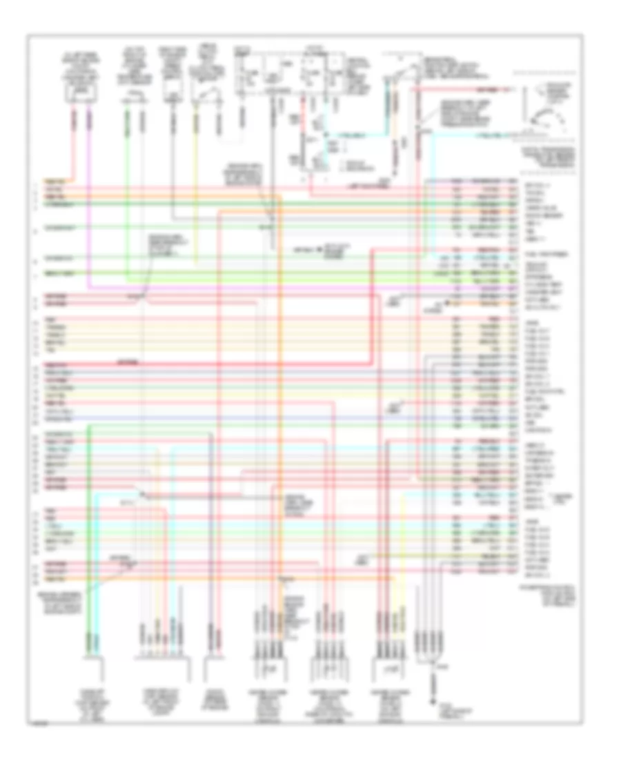 5 4L Engine Performance Wiring Diagram 4 of 4 for Ford Excursion 2001