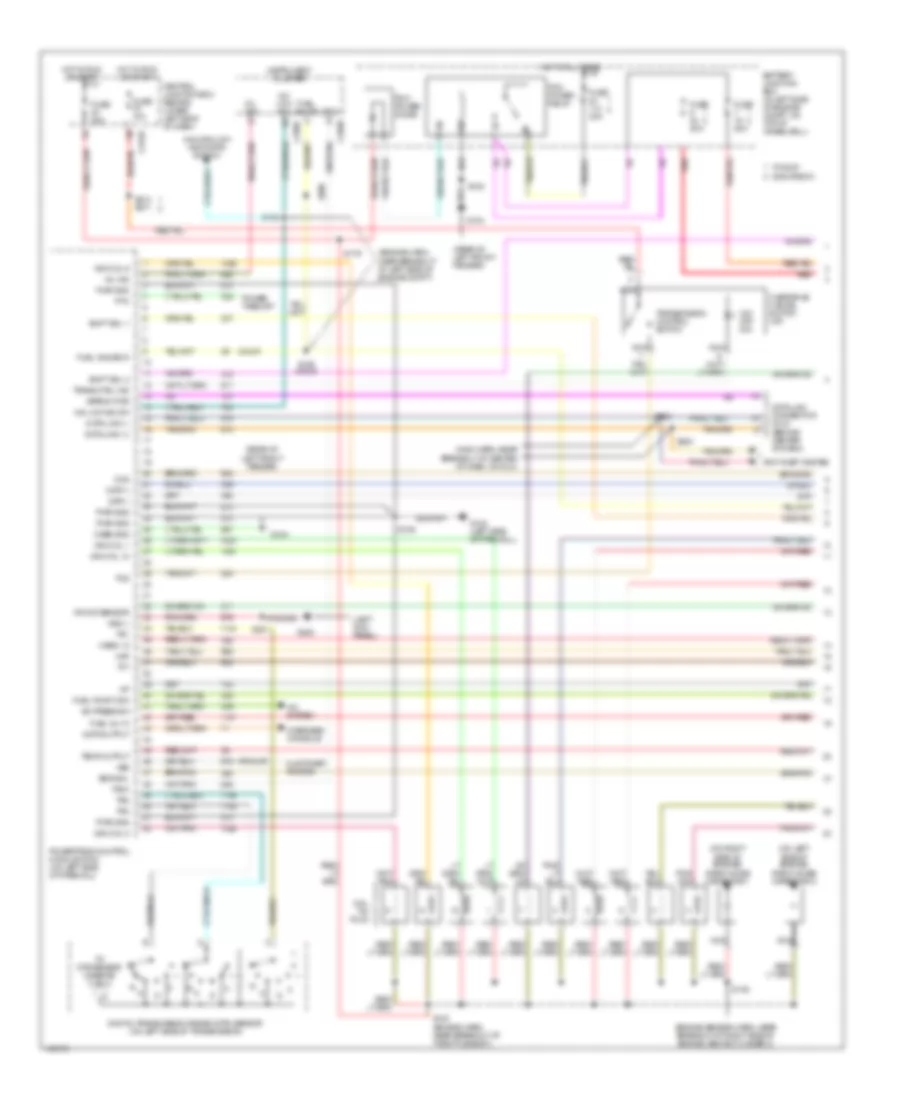 6 8L Engine Performance Wiring Diagram 1 of 4 for Ford Excursion 2001