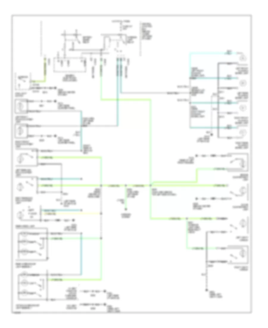 Courtesy Lamps Wiring Diagram for Ford Excursion 2001