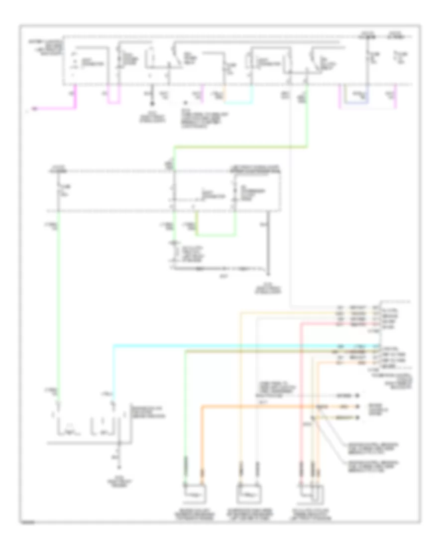 Automatic A C Wiring Diagram 3 of 3 for Ford Five Hundred SEL 2005
