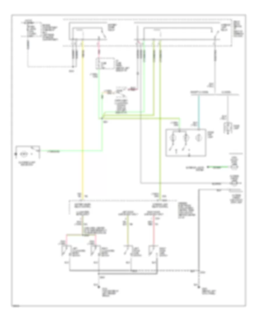 Courtesy Lamps Wiring Diagram for Ford Ranger 1997