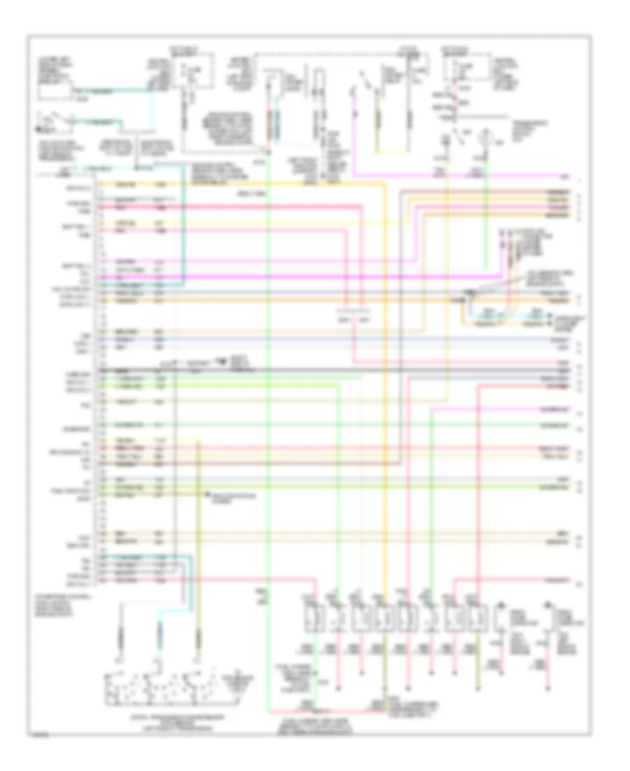 5 4L Bi Fuel Engine Performance Wiring Diagrams 1 of 5 for Ford Pickup F350 Super Duty 2001