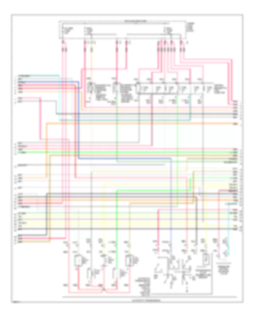 4 3L VIN X Engine Performance Wiring Diagram 2 of 4 for GMC Sonoma 2004