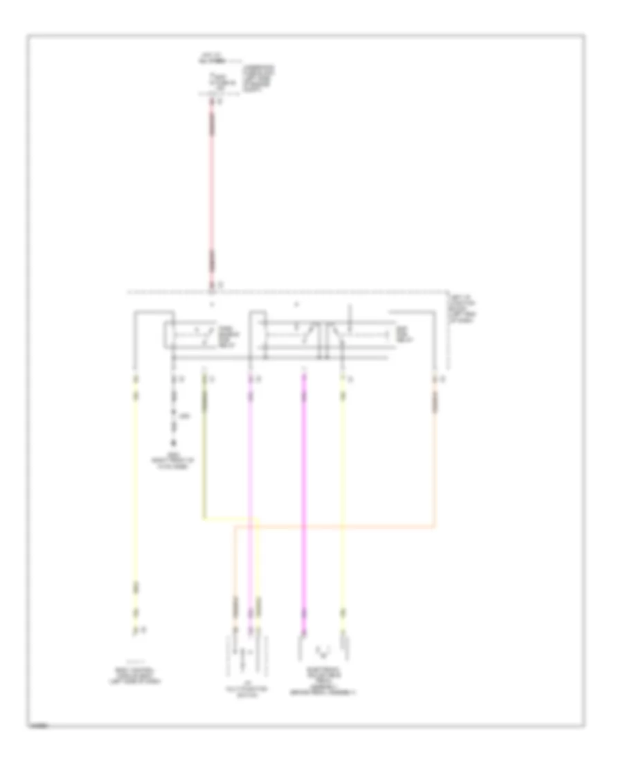 Adjustable Pedal Wiring Diagram for GMC Yukon XL K2009 2500