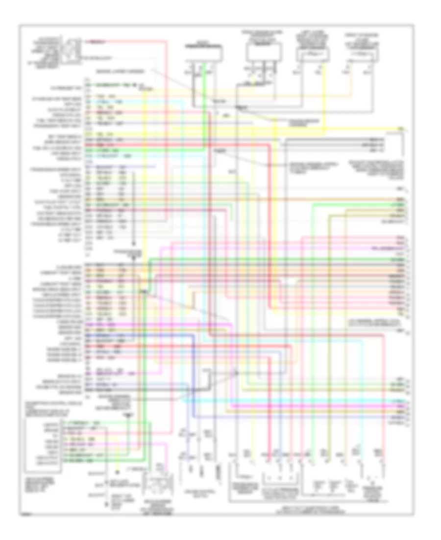 6 5L VIN F Engine Performance Wiring Diagrams 1 of 4 for GMC Suburban C1997 2500