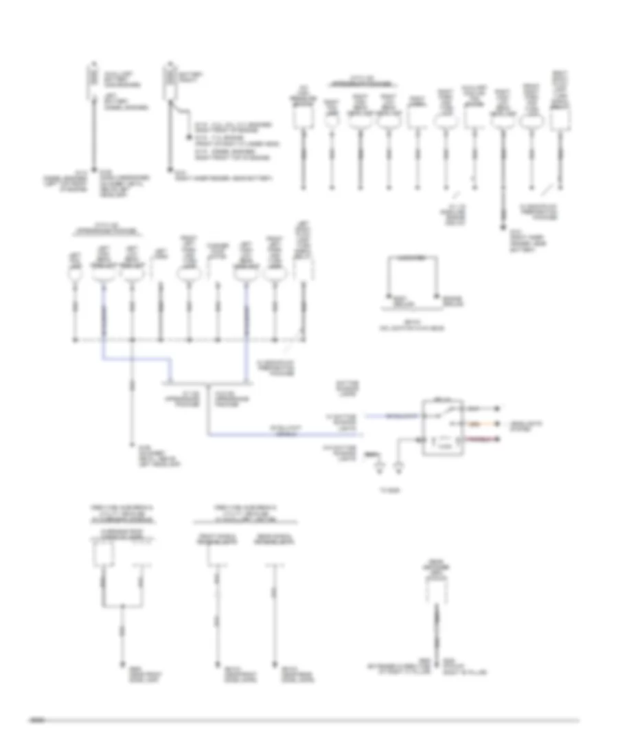 Ground Distribution Wiring Diagram 1 of 3 for GMC Cab  Chassis C1994 2500