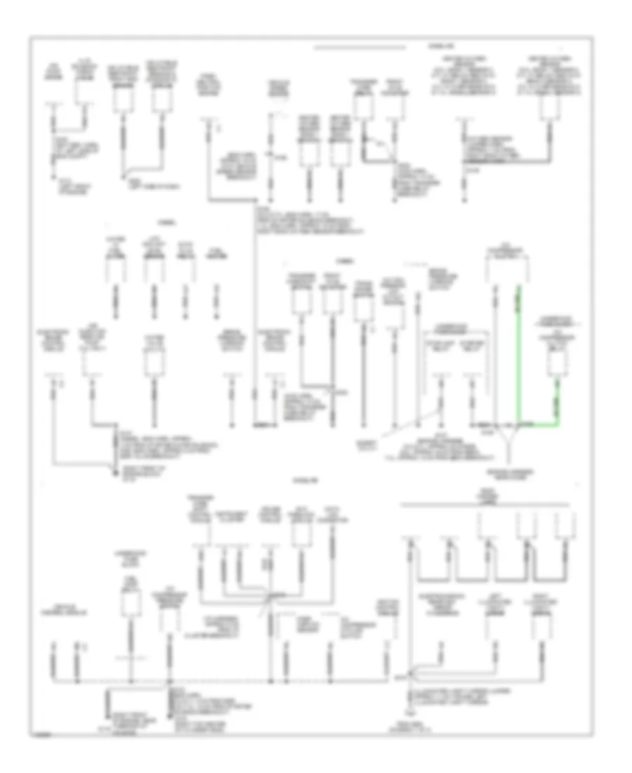 Ground Distribution Wiring Diagram 2 of 4 for GMC Cab  Chassis K2000 2500