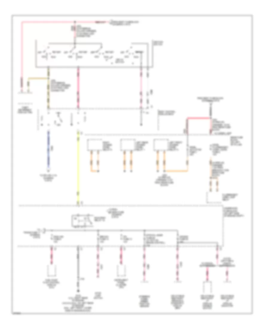 Power Distribution Wiring Diagram 3 of 5 for GMC Cutaway G2012 3500
