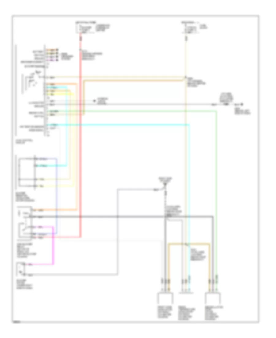 Heater Wiring Diagram for GMC Cab  Chassis K1998 2500