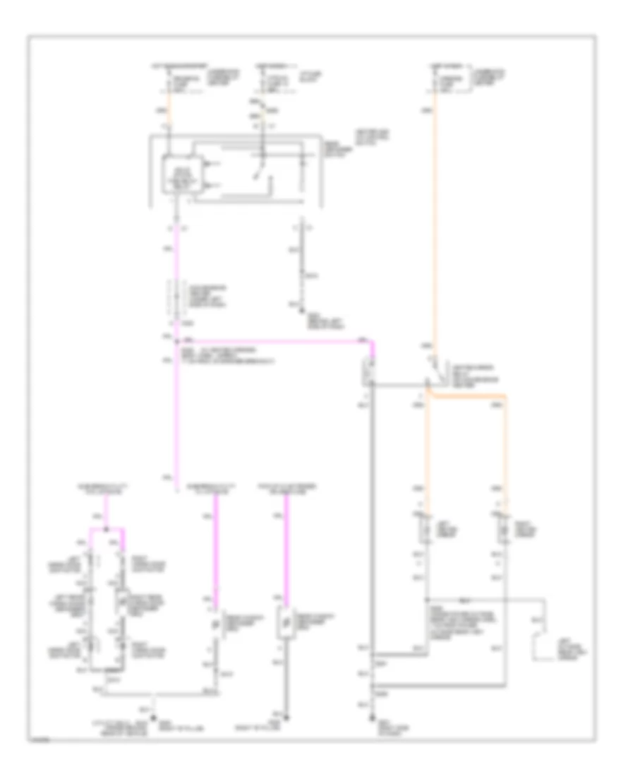 Defogger Wiring Diagram for GMC Cab  Chassis K1998 2500