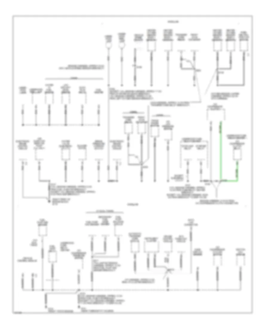 Ground Distribution Wiring Diagram 2 of 4 for GMC Cab  Chassis K1998 2500