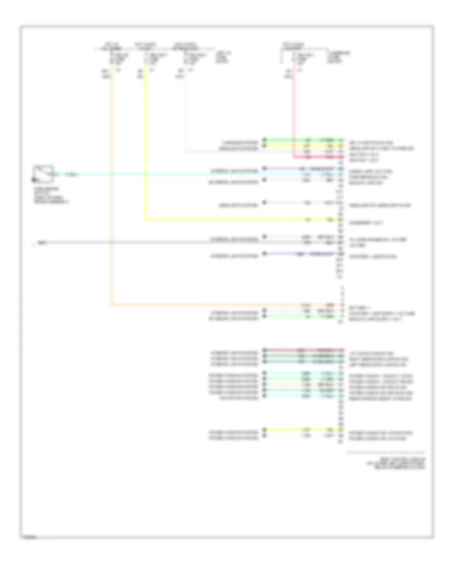 Body Control Modules Wiring Diagram 2 of 2 for GMC Yukon XL C2003 2500