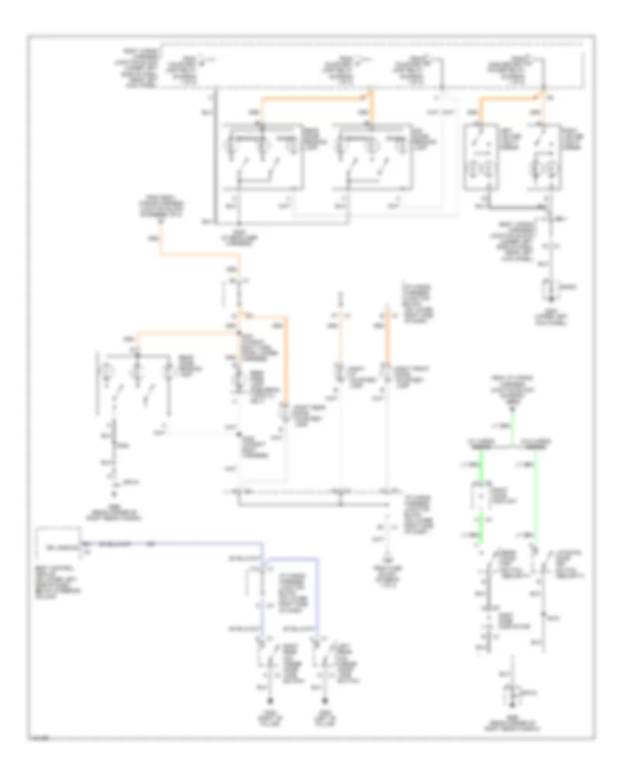 Courtesy Lamps Wiring Diagram Up Level 2 of 2 for GMC Yukon XL C2000 2500