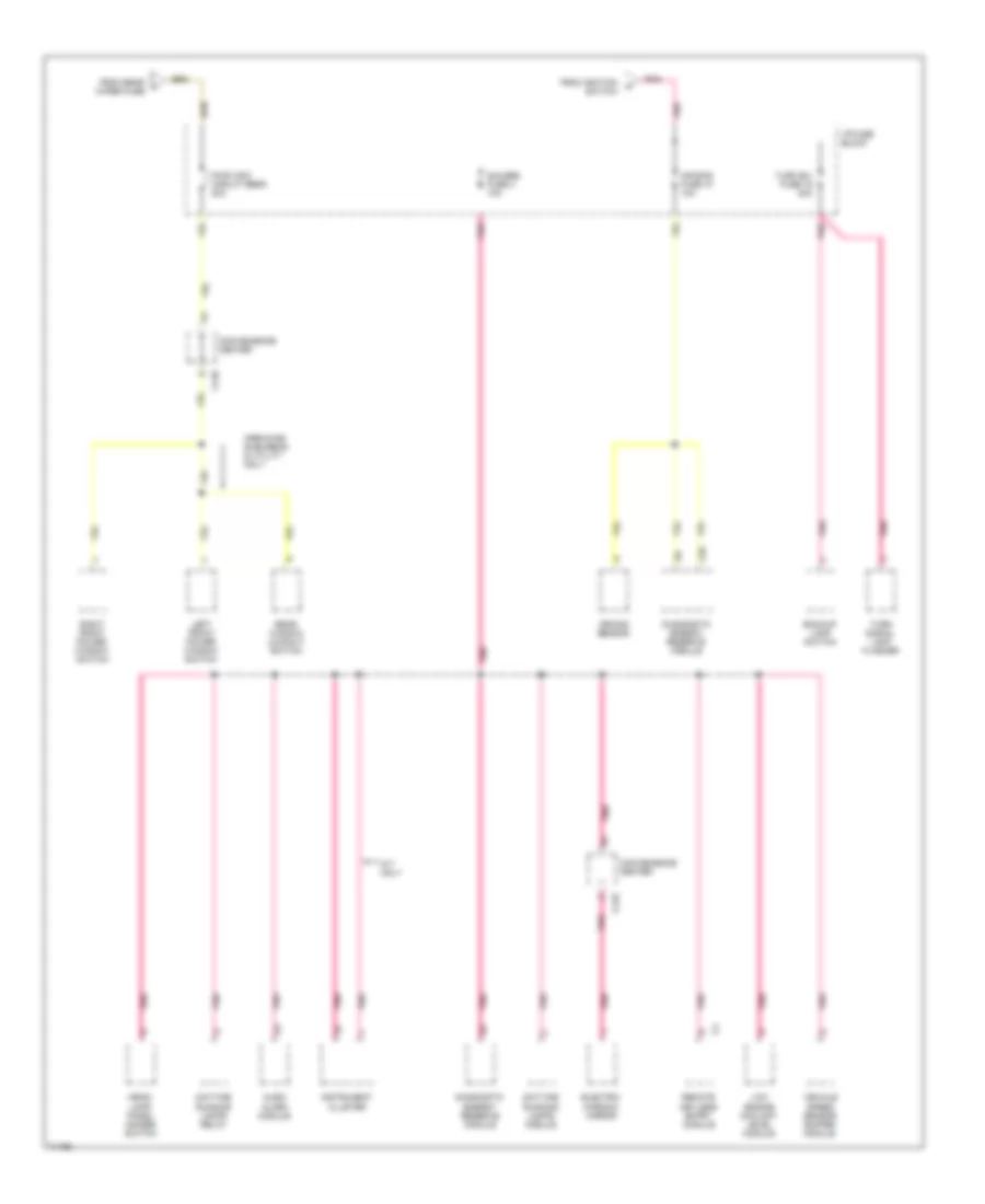 Power Distribution Wiring Diagram Diesel 6 of 6 for GMC Pickup C1995 2500