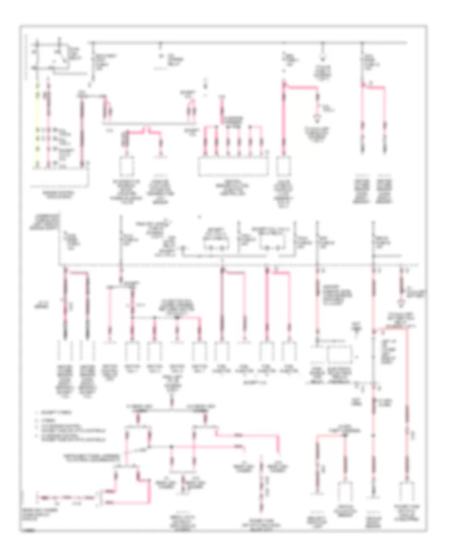 6 0L VIN B Power Distribution Wiring Diagram 6 of 7 for GMC Sierra HD Denali 2013 2500