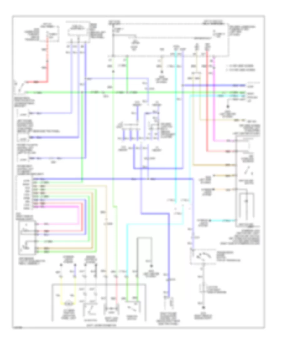 Shift Interlock Wiring Diagram for Honda Odyssey EX 2014