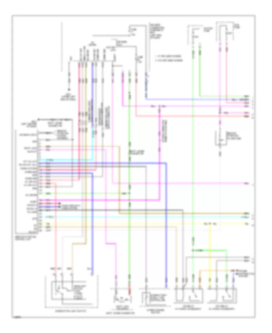 Remote Starting Wiring Diagram 1 of 3 for Honda Odyssey EX 2014