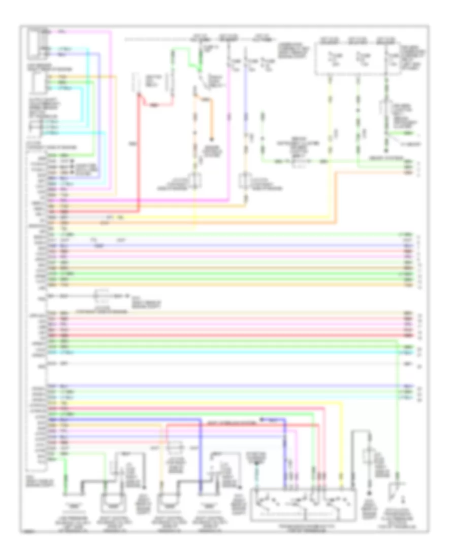 Transmission Wiring Diagram 1 of 2 for Honda Odyssey EX 2014