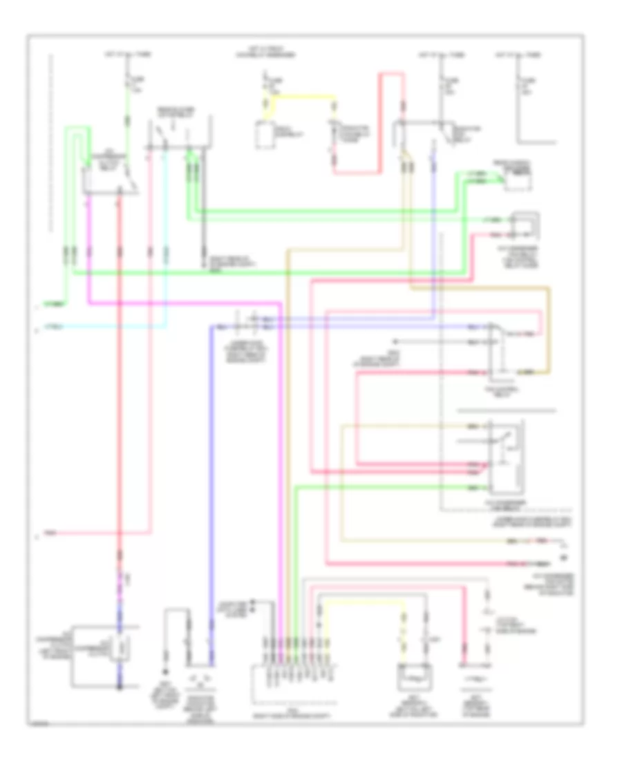 Manual A C Wiring Diagram 3 of 3 for Honda Odyssey EX 2014