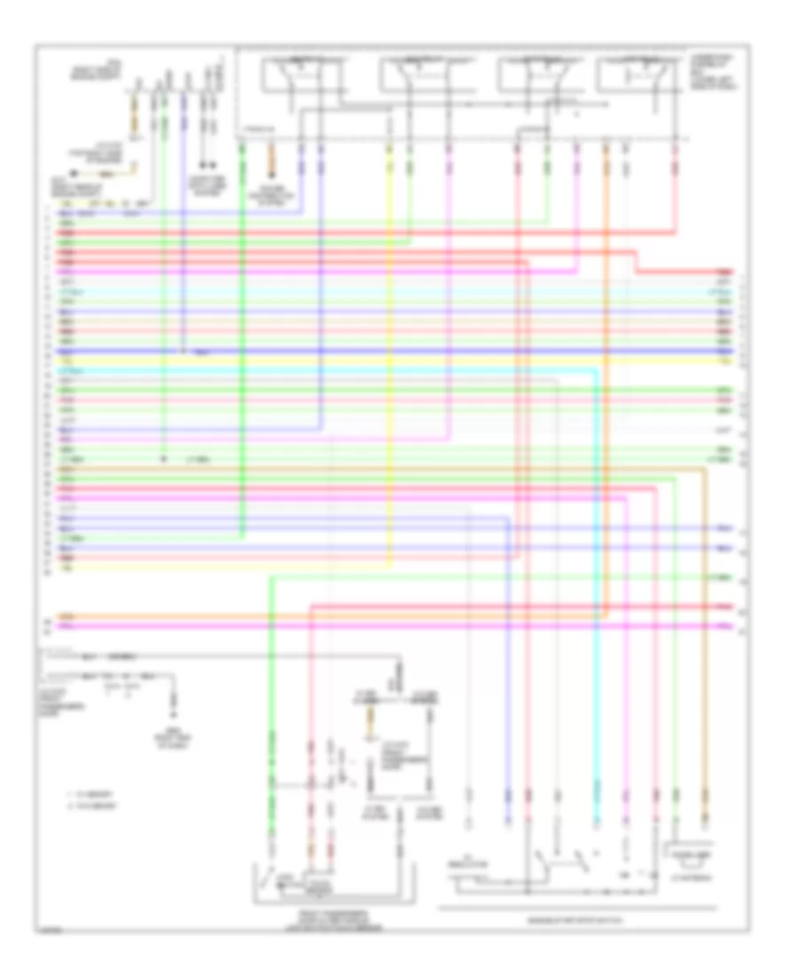 Forced Entry Wiring Diagram (6 of 8) for Honda Odyssey EX 2014