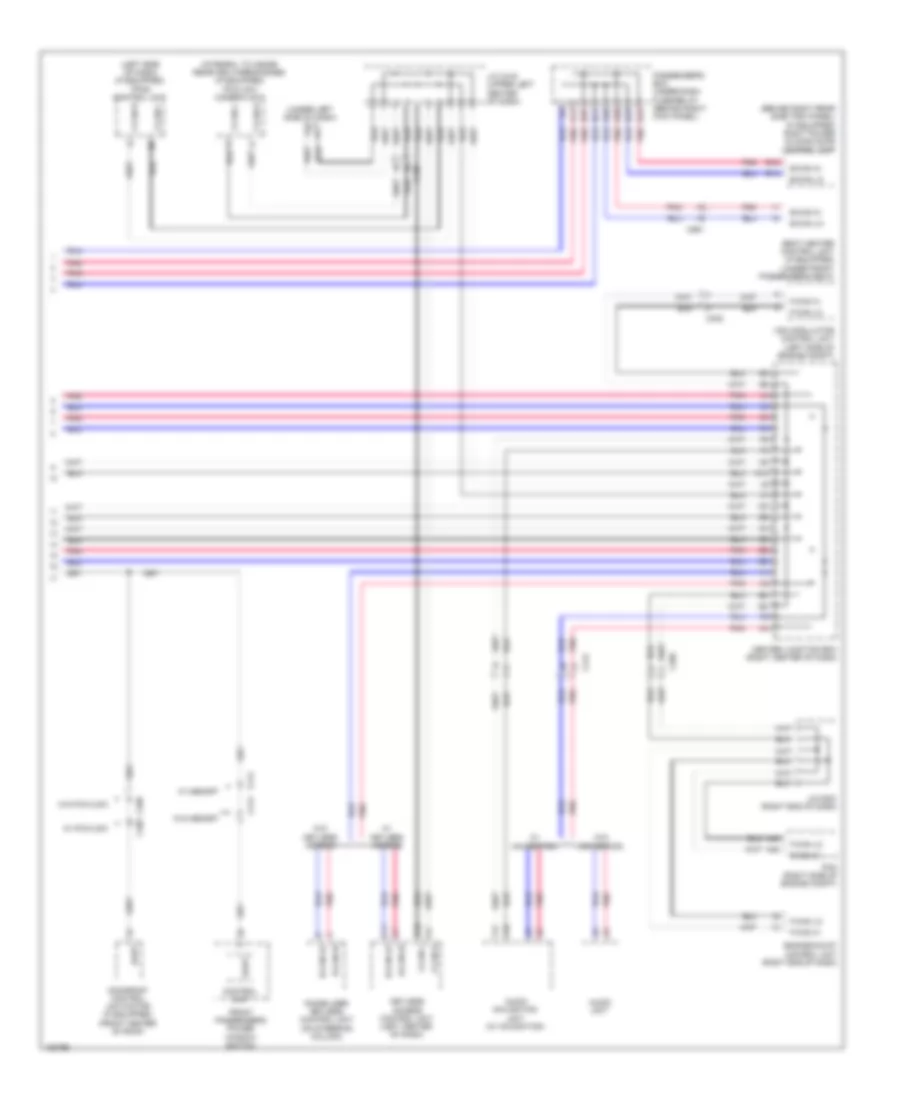F-CAN  B-CAN Wiring Diagram (2 of 2) for Honda Odyssey EX 2014