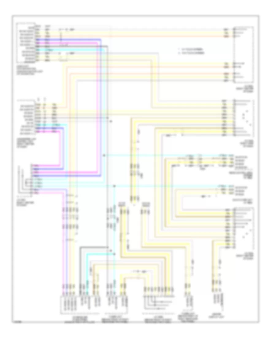 GA NET Bus GA NET Audio Wiring Diagram with RES for Honda Odyssey EX 2014