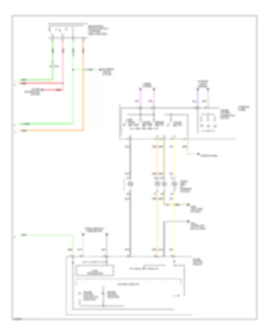 Cruise Control Wiring Diagram (2 of 2) for Honda Odyssey EX 2014