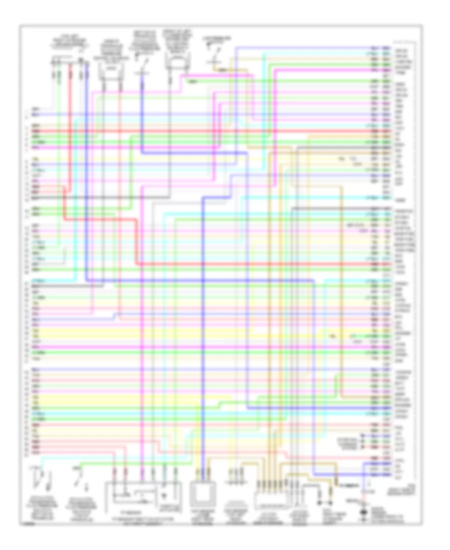 3.5L, Engine Performance Wiring Diagram (7 of 7) for Honda Odyssey EX 2014
