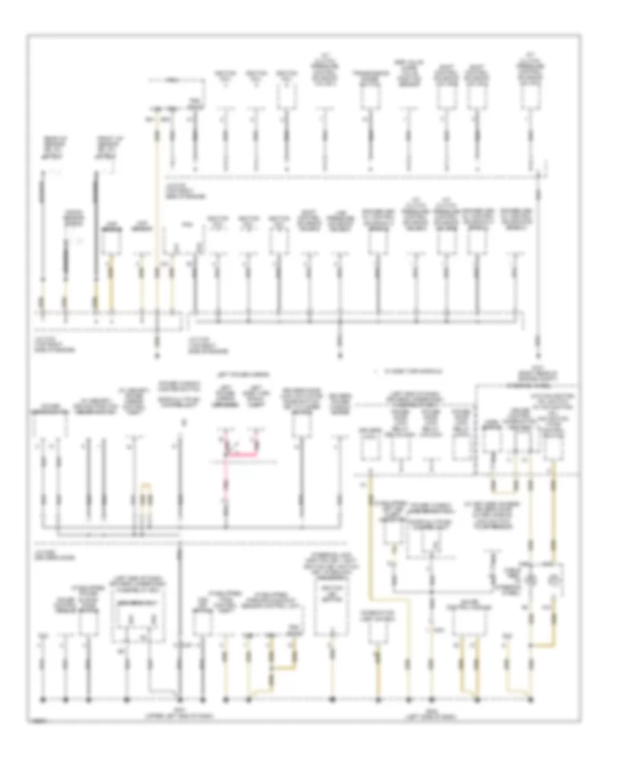 Ground Distribution Wiring Diagram (2 of 5) for Honda Odyssey EX 2014