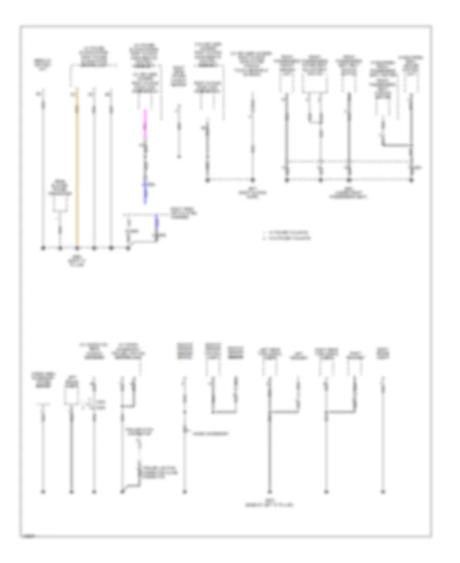 Ground Distribution Wiring Diagram (5 of 5) for Honda Odyssey EX 2014