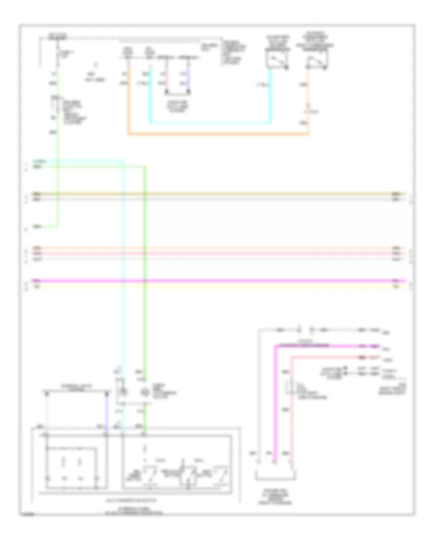 Instrument Cluster Wiring Diagram 2 of 3 for Honda Odyssey EX 2014