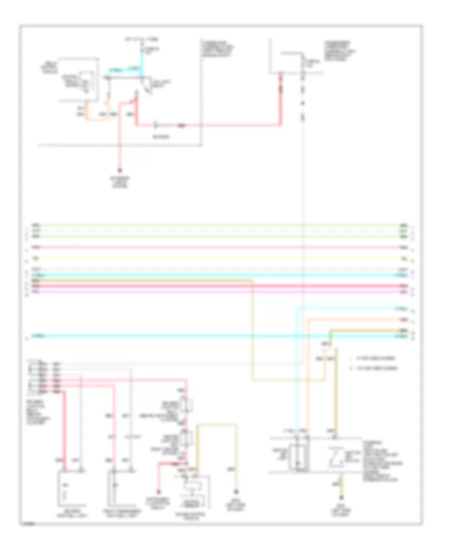 Courtesy Lamps Wiring Diagram (3 of 4) for Honda Odyssey EX 2014