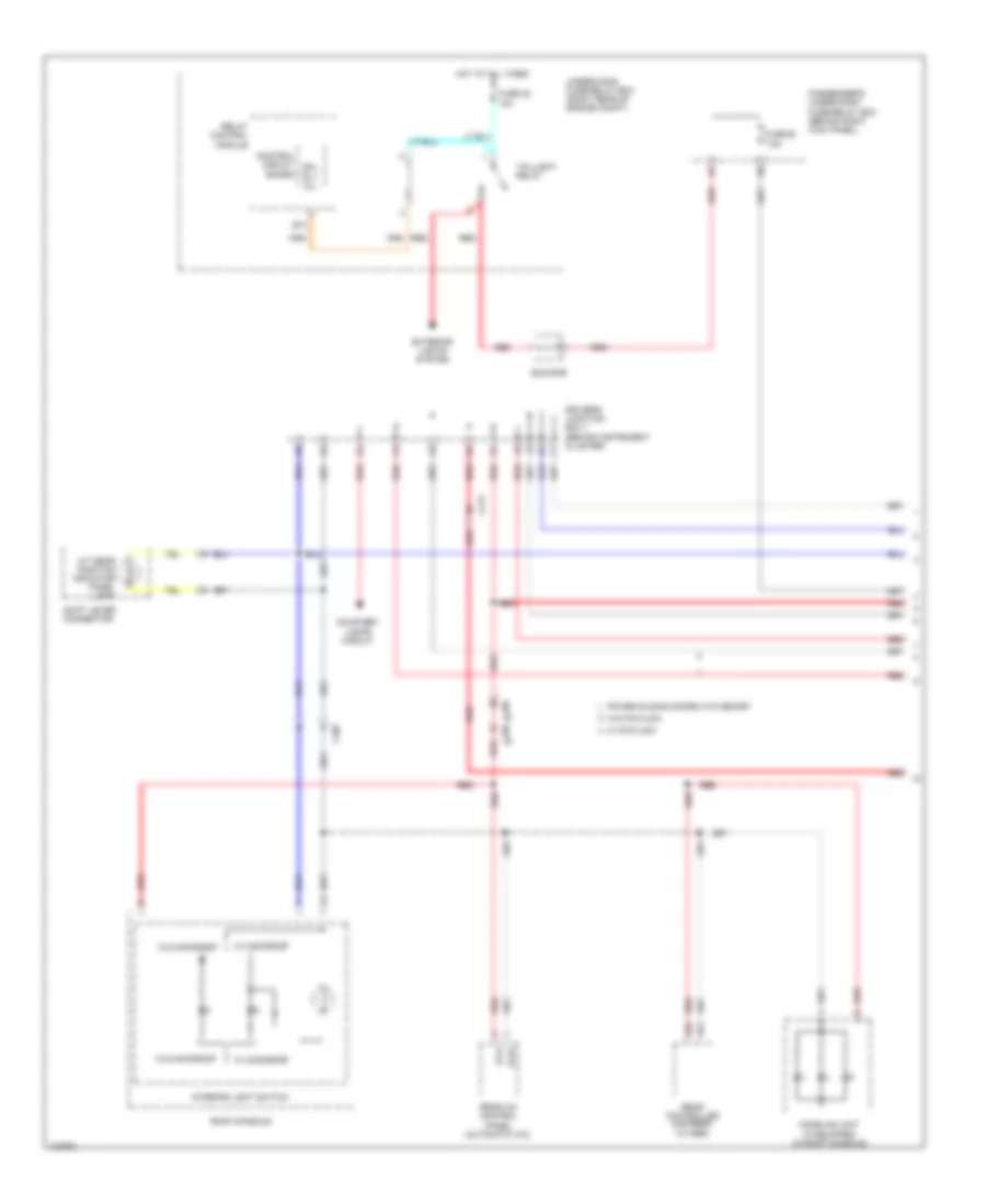 Instrument Illumination Wiring Diagram 1 of 5 for Honda Odyssey EX 2014