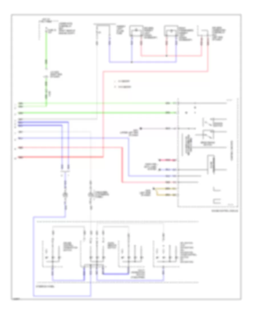 Instrument Illumination Wiring Diagram 5 of 5 for Honda Odyssey EX 2014