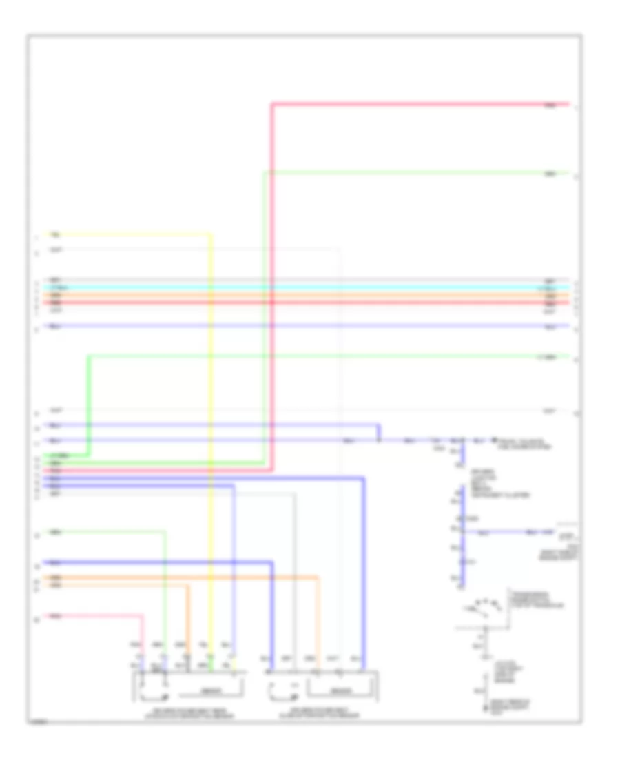 Memory Seat Wiring Diagram (2 of 3) for Honda Odyssey EX 2014
