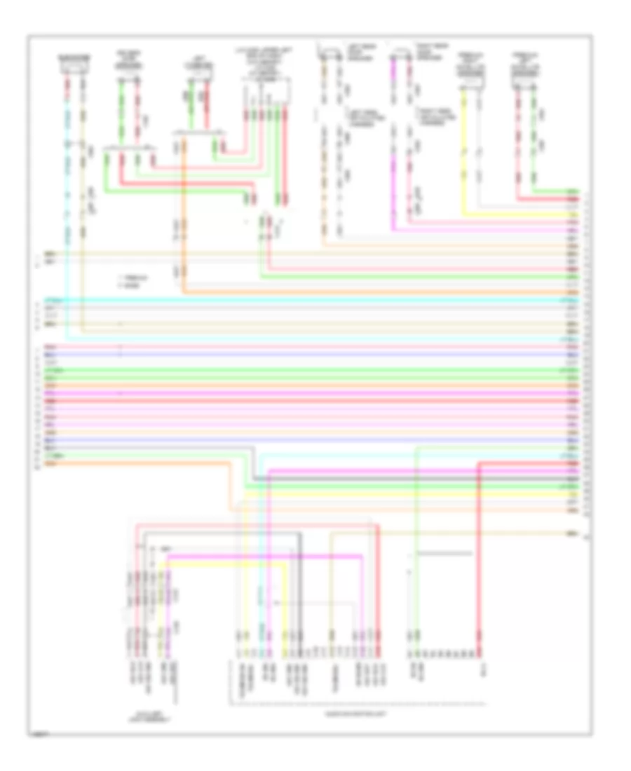 Navigation Wiring Diagram 3 of 7 for Honda Odyssey EX 2014