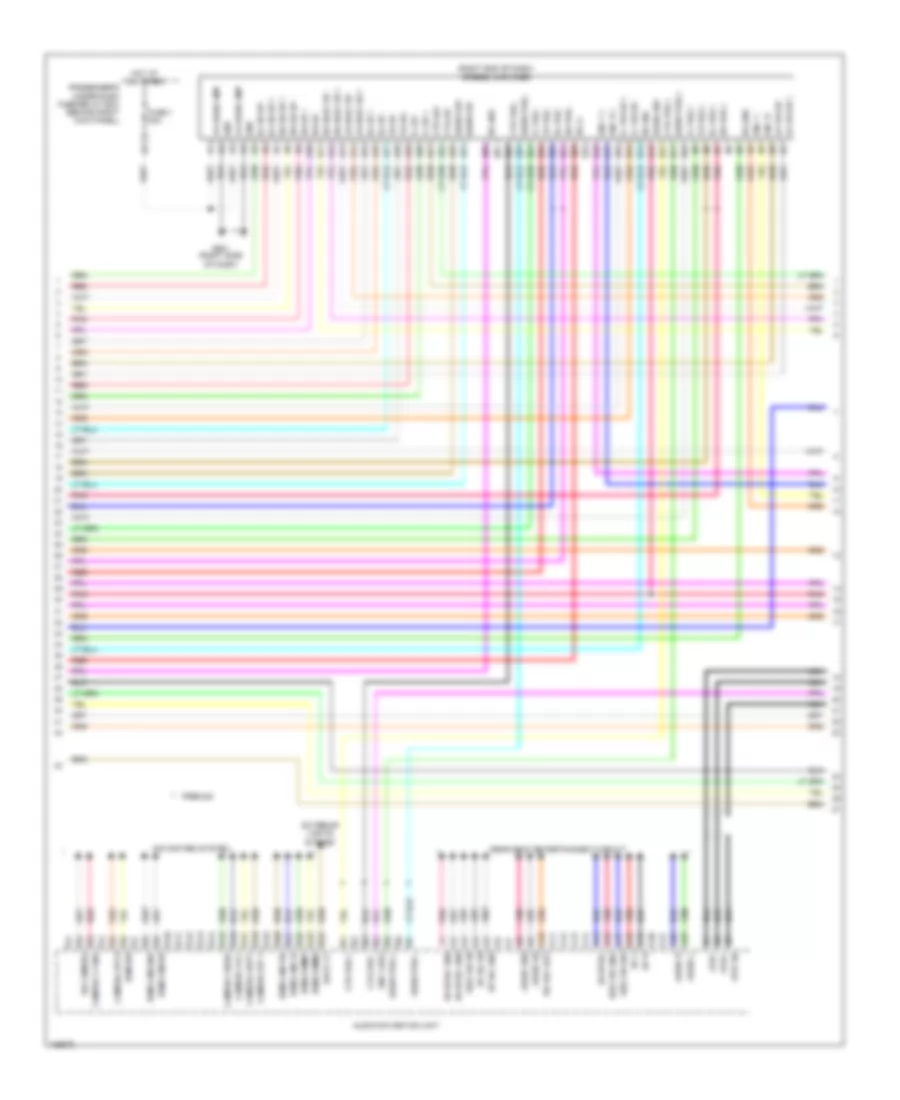 Navigation Wiring Diagram 4 of 7 for Honda Odyssey EX 2014