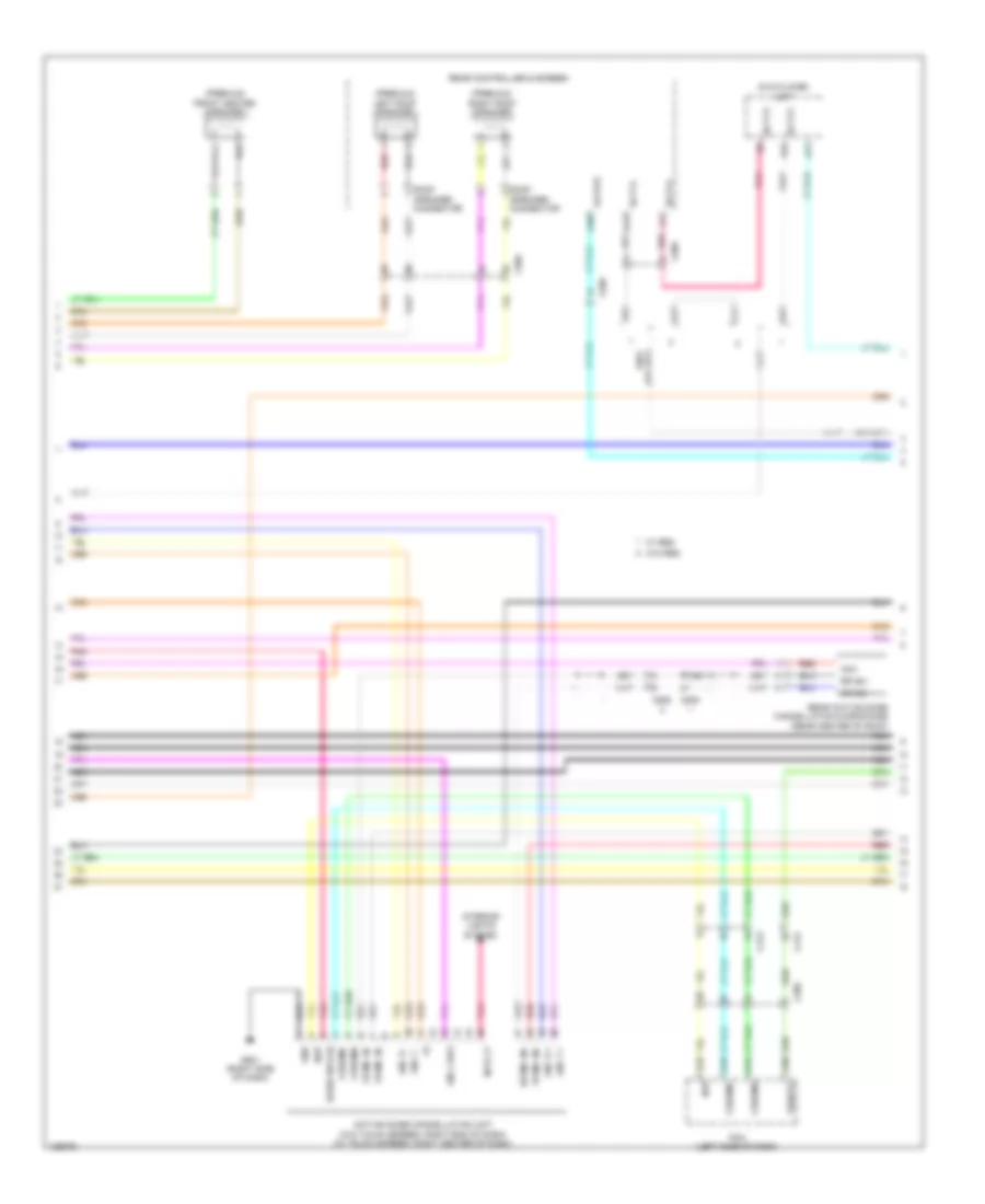 Navigation Wiring Diagram 5 of 7 for Honda Odyssey EX 2014