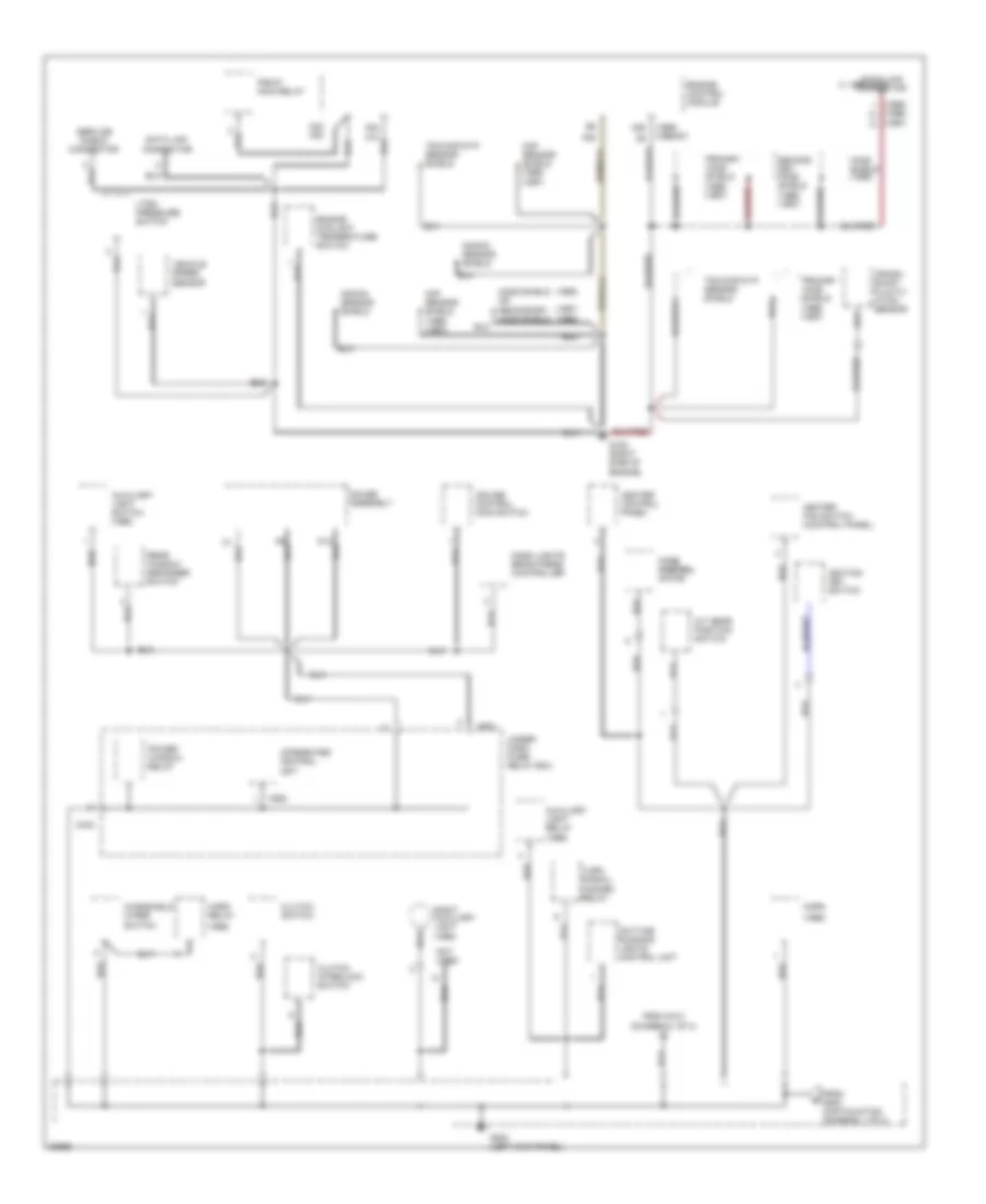 Ground Distribution Wiring Diagram 2 of 3 for Honda Civic del Sol S 1996