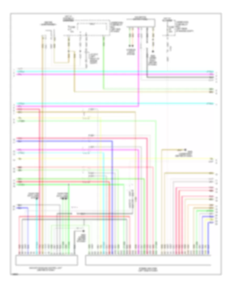 Premium Radio Wiring Diagram Hybrid with Navigation 2 of 5 for Honda Accord EX L 2014