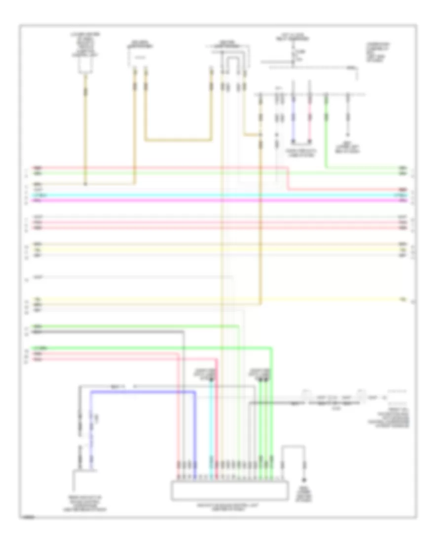 Radio Wiring Diagram Plug In Hybrid 4 of 6 for Honda Accord EX L 2014