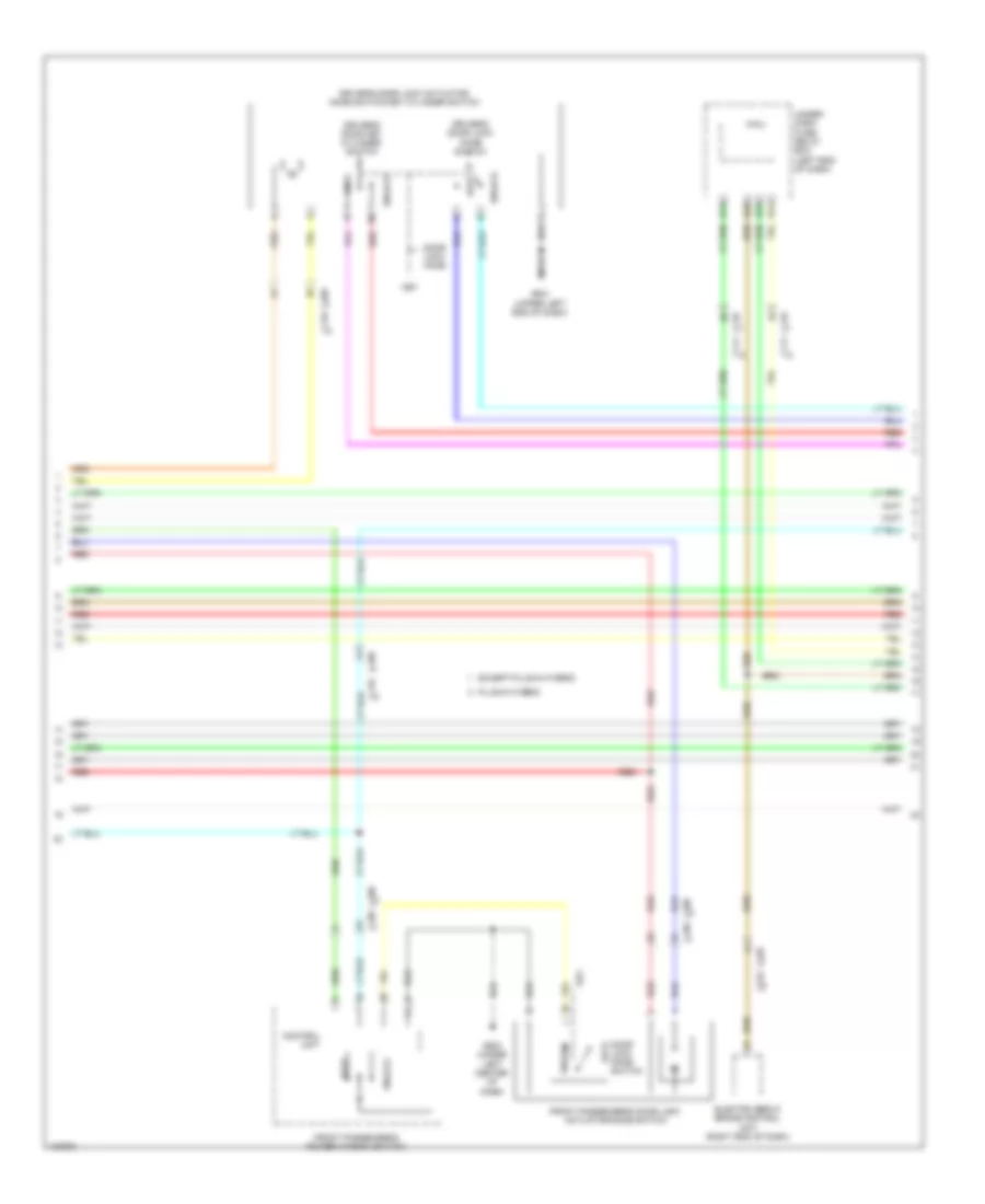 Forced Entry Wiring Diagram, Hybrid (4 of 6) for Honda Accord EX-L 2014