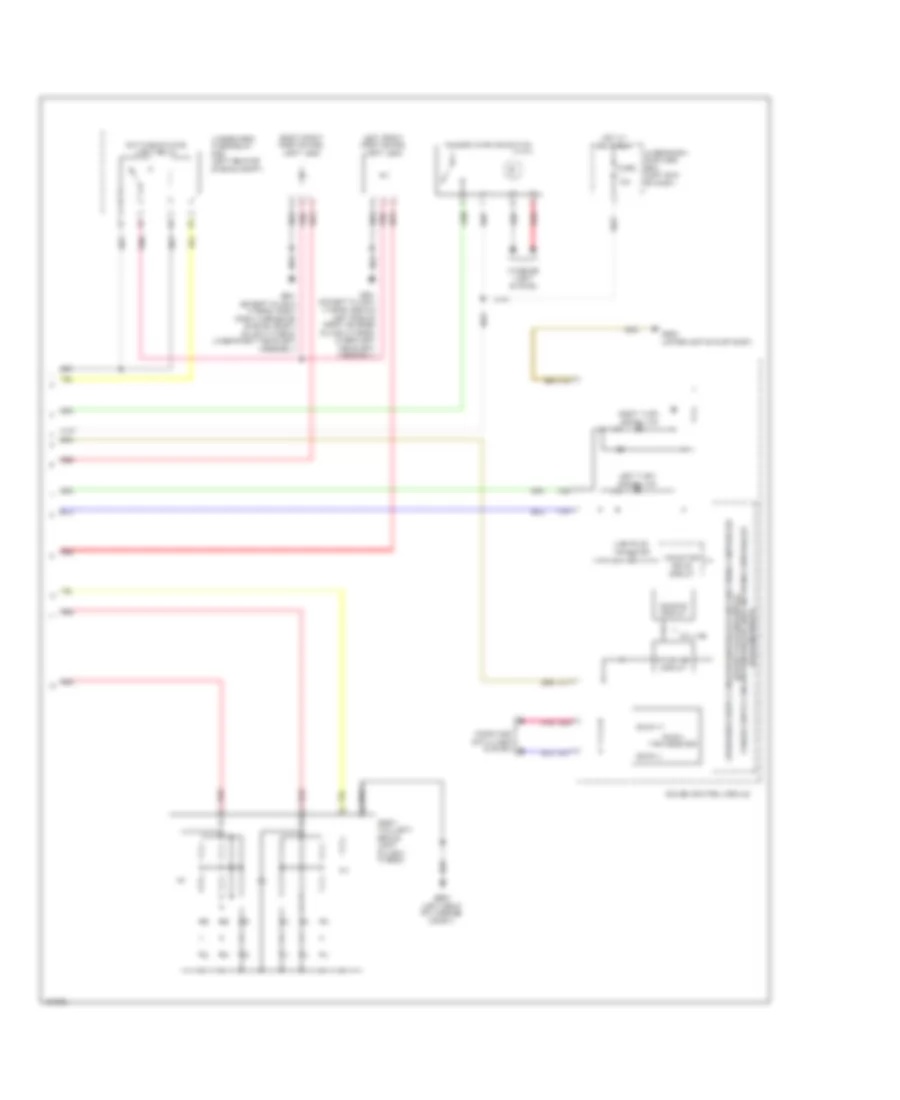 Exterior Lamps Wiring Diagram, Hybrid (4 of 4) for Honda Accord EX-L 2014