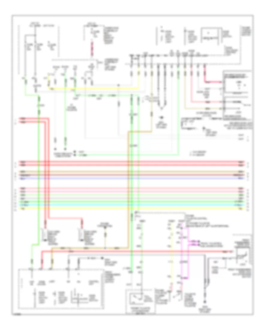 Forced Entry Wiring Diagram (2 of 3) for Honda Pilot Touring 2014