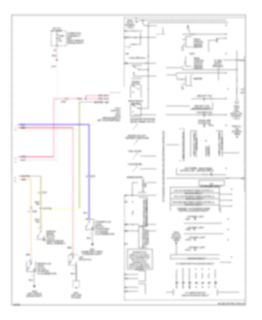 Instrument Cluster Wiring Diagram (2 of 2) for Honda Pilot Touring 2014