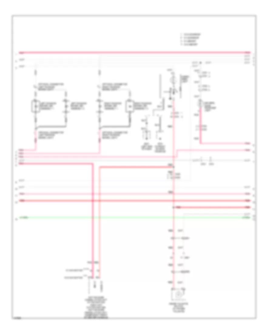 Courtesy Lamps Wiring Diagram (2 of 3) for Honda Pilot Touring 2014