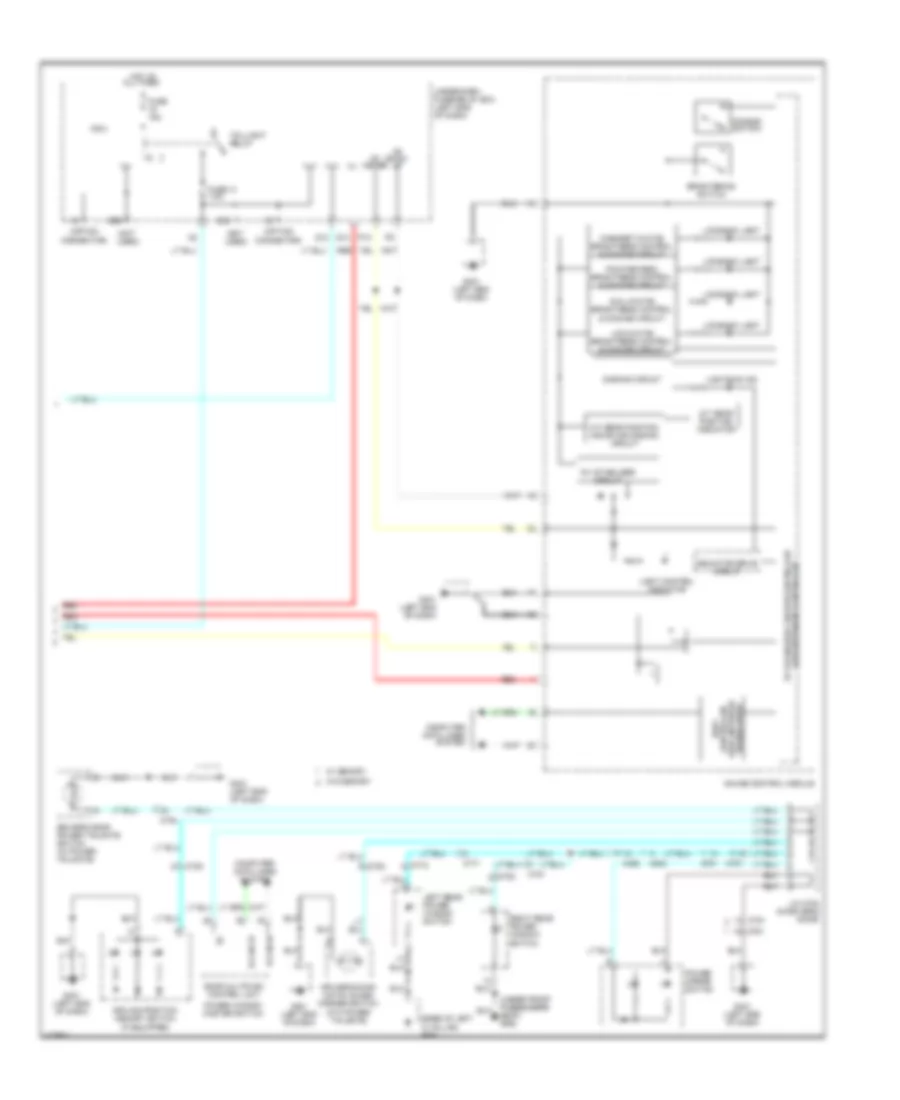 Instrument Illumination Wiring Diagram (3 of 3) for Honda Pilot Touring 2014